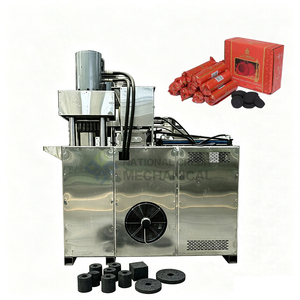 Máquina Profesional para Hacer Carbón para Barbacoa, Prensa Hidráulica Hexagonal para Briquetas de Carbón - Product Image 1