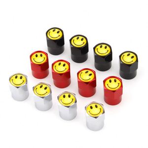 4 pièces/sac, capuchons de valve de pneu de voiture en aluminium personnalisables avec logo universel - Product Image 1