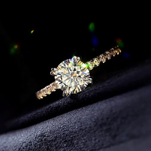 Eight Prong Shiny Zircon Women Ring Elegant Design For Engagement Proposal Daily All-match Memorial Finger Jewelry Gift - Product Image 6