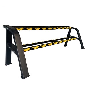 Vente en gros d'haltères à 2 et 3 niveaux pour salle de sport Équipement de stockage Poids de fitness Support d'haltères - Product Image 4