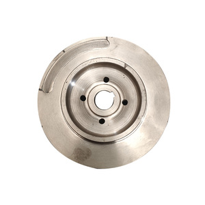 Impulsor de acero inoxidable con aspas en espiral cerradas y pulidas para bomba autocebante OEM - Product Image 1