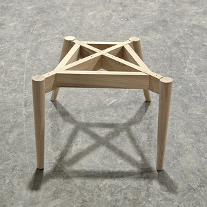 Meubles De Maison Cadres de chaises Meubles de salle à manger Cadre de chaise en bois Pied de chaise de salle à manger en bois - Product Image 5