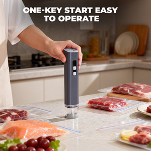 Sellador <span class=keywords><strong>de</strong></span> Vacío Eléctrico Portátil Automático, Recargable por USB, Conservador <span class=keywords><strong>de</strong></span> Alimentos, Carcasa Compacta <span class=keywords><strong>de</strong></span> ABS, Máquina <span class=keywords><strong>de</strong></span> Empacar para <span class=keywords><strong>Cocina</strong></span> - Product Image 3
