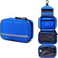 Lager Capacité Pratique Résistant à l'eau Grande trousse de toilette de voyage Sac de rasage Sac de lavage portable pour trousse de maquillage pour crochet de voyage