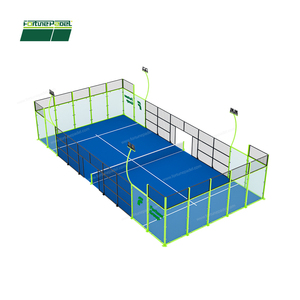 Pistas de Pádel Panorámicas de Venta Caliente 2026, Costo de Club, Seguridad, Pista de Tenis de Pádel al Aire Libre con Precio Económico - Product Image 3