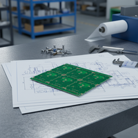 Fabrication de circuits imprimés haute fréquence en matériau Rogers, fabrication OEM à guichet unique, consultation DFM et fabrication de circuits imprimés, prototype rapide