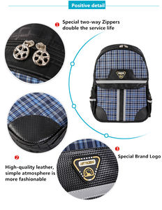 Sac à dos scolaire personnalisé Prideone pour garçons avec imprimé intégral Noble Angleterre et <span class=keywords><strong>Écosse</strong></span>, en polyester résistant à l'eau, coque rigide - Product Image 5