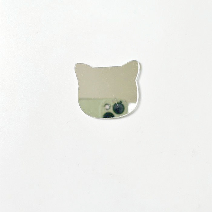 Transparent 5 grands chats (4*3,5 cm)