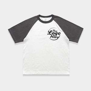 Camiseta informal de manga corta para hombre, camiseta de alta calidad con diseño de mangas raglán en contraste de Color de algodón de verano - Product Image 4