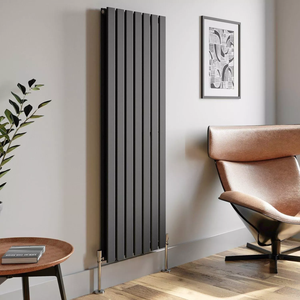 Top Quality Vertical Double Flat Panel Radiator Anthracite Steel Radiating Heat Decorative Design Radiator For Home Heat System