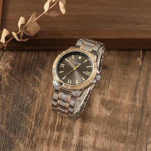 Set Promozionale 4 Pezzi da <span class=keywords><strong>Uomo</strong></span>, Nuova Collezione Estiva <span class=keywords><strong>di</strong></span> <span class=keywords><strong>Tendenza</strong></span>, Set Regalo con Orologio, Bracciale, Collana e Anello Placcati in Argento - Product Image 5