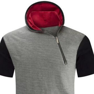 New Arrival Customized <b>Sleeveless</b> <b>Men</b> <b>Hoodies</b> 100% Cotton Printed Pattern Autumn Season Fleece Fabric Anti-Shrink Plain Dyed XS - Product Image 4