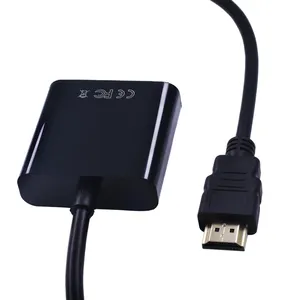 כבל מתאם VGA תואם TISHRIC HDMI 1080P HD כבל ממיר דיגיטלי לאנלוגי למחשב נייד