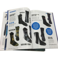 Impression offset en format A4 de brochures, livres, magazines et catalogues personnalisés en couleur, avec reliure parfaite, en gros, OEM ODM