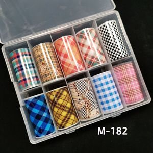 Nouvel ensemble de rouleaux de transfert d'autocollants 3D pour ongles, motif fleur holographique irisée, laser léopard, pour nail art français DIY - Product Image 5