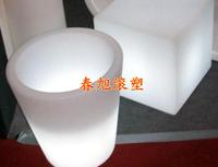 Pot de fleurs rotatif en plastique, pot de fleurs en plastique, support de fleurs en plastique
