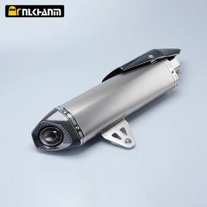 Sistema de Escape Completo de Alta Calidad 2018-2020 para Motocicleta GP, Cubierta de Fibra de Carbono, Silenciador <span class=keywords><strong>C400X</strong></span> <span class=keywords><strong>C400GT</strong></span>, Hecho de Aleación de Acero Inoxidable - Product Image 2