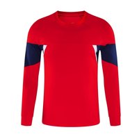 Survêtements de sport unisexes 100 % polyester respirant, personnalisables, en stock, tissu 260g, pour hommes, course à pied, gym, football