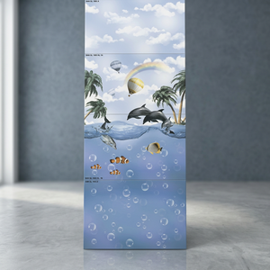 Azulejos de Pared para Baño de Cerámica Gris Oscuro de 300x600 mm, 12x24, Brillantes, Rústicos, de Porcelana, Diseño Interior Digital, Garantía de 5 Años, Venta al por Mayor - Product Image 5