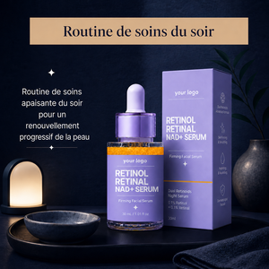 Suero de Retinol de Marca Privada para Reafirmar e Hidratar, Antienvejecimiento, Sensación Juvenil, Mejora la Textura Áspera, Absorción Rápida, para Todo Tipo de Piel - Product Image 1