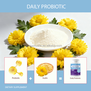 Cápsulas Probióticas Diarias con Inulina Prebiótica, 12 Mil Millones de UFC, Suplemento para la Salud Digestiva, 60 Porciones, OEM ODM - Product Image 2