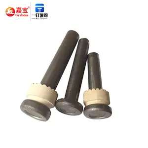 High Quality M16 M19 M22 Welding Bolt ML15 Welding Shear Stud With Ceramic Ferrule Flat Head Stud Nelson Stud Bolts