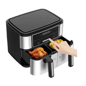 Friteuse domestique double à écran tactile 8L 12L Four-Friteuse électrique Smart Dual Air Friteuses avec <span class=keywords><strong>2</strong></span> paniers indépendants - Product Image 1
