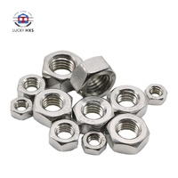 Tuercas Hexagonales de Acero Inoxidable SS304 Personalizadas, Mecanizadas por CNC, DIN934, Pasivadas y Pulimentadas, Sin Rebabas, para Automatización Industrial