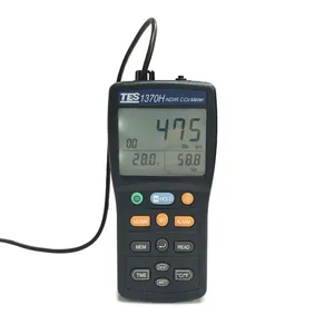 Compteur de CO2 et capteur de température et d'humidité TES-1370H avec mesure continue et écran LCD à trois lignes - Product Image 4