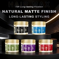 Cire coiffante mate à tenue forte pour hommes, recommandée par les coiffeurs, marque privée, pour salons de barbier 2026