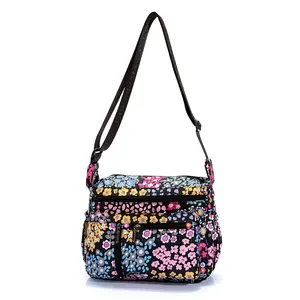 Korea heat transfer crossbody bag cheap fashion ladies custom print casual messenger bag