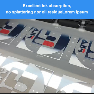 ฟิล์ม DTF PET ขนาด60ซม. * 100ม. ม้วนกระดาษขนาด33ซม. x 100ม. สำหรับเครื่องพิมพ์ DTF 60X100การถ่ายเทความร้อนที่อุณหภูมิสูง - Product Image 4