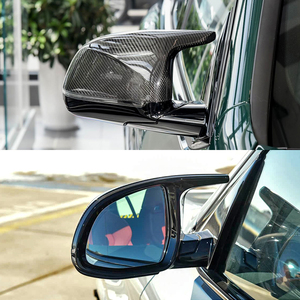 Чехлы для зеркал GX для BMW X серии <span class=keywords><strong>X3</strong></span> X 4X5X6X7 G01 G02 G05 G06 G07, зеркальные колпачки из углеродного волокна, сменные 4 шт., комплект 2020 + - Product Image 6