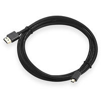Câble OEM MINI pour 4K 60Hz haute vitesse 18 Gbps, gaine en PVC plaquée or, personnalisation de la longueur et du logo