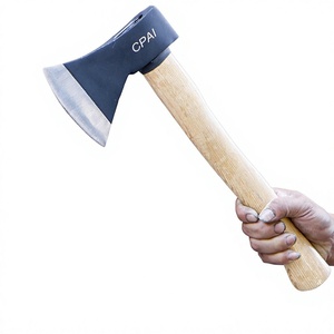 Hacha para partir leña de acero forjado de 950 mm de longitud, herramienta para talar madera, equipo para cortar madera al aire libre - Product Image 5