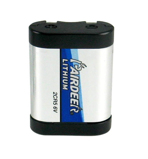 Pairdeer OEM Primary LiMnO2 Battery 6v 2CR5 Lithium Battery