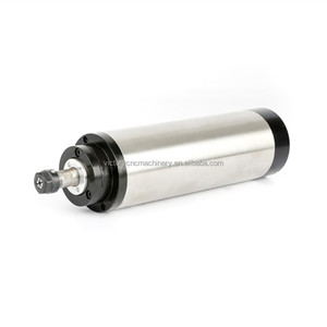 0.8KW 220V 800W 65mm ER11มอเตอร์แกนหมุนระบายความร้อนด้วยน้ำพร้อมแบริ่ง4แกนหมุน CNC ระบายความร้อน - Product Image 3