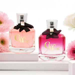 Elegante botella cuadrada de perfume floral Fougere de 100ml con exquisita cinta de aceite Parfum - Product Image 4