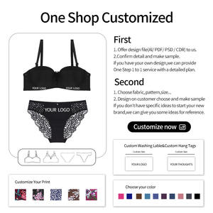 BINNYS iç çamaşırı toptan seksi iç çamaşırı romantik <span class=keywords><strong>Sin</strong></span> Costura Para Mujer B fincan sutyen Con er Con dantel yarım fincan sutyen kadınlar için - Product Image 6