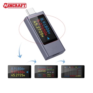 Medidor de Potencia Micro a Tipo C, Multímetro T30111, Precio de Fábrica, para Medición de Voltaje y Corriente en Tiempo Real, Cargadores de Teléfono, Bancos de Energía - Product Image 4