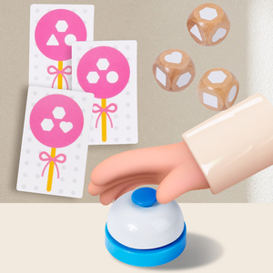 Juegos de mesa de batalla a juego con formas al por mayor, rompecabezas de Entrenamiento de aprendizaje, juguetes educativos interactivos para niños y niñas - Product Image 5