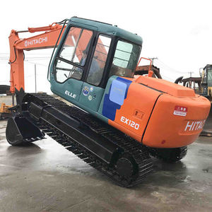 Miniexcavadora usada de 6 toneladas Hitachi Ex120 ZX120 ZX60 ZX70 ZX200 ZX450, alta calidad, bajas horas de trabajo, a la venta - Product Image 5