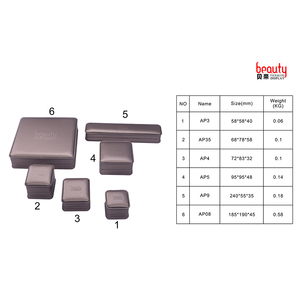 Boîte à bijoux en gros pour bagues de fiançailles, emballage plat d'usine - Product Image 6