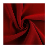 Twill cristal chanvre polyester ammoniac élastique tricoté 210g printemps et automne robe mode vêtements ensemble en gros