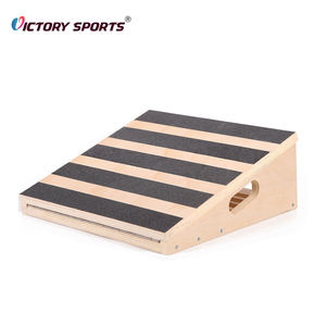 Planche inclinée en bois réglable pour exercices à domicile, étireur de mollets pour la physiothérapie - Product Image 2