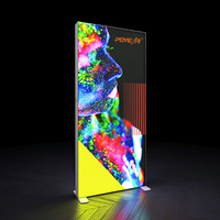 Enseigne lumineuse LED rotative personnalisable et durable, affichage de logo d'entreprise, enseigne décorative murale pour exposition