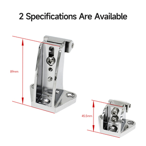 Umkehrbarer Einzug Edelstahl Gefrierschloss Ofen Schnalle flachtür Dampfer Meeresfrüchte Schrank Kühlraummattel Türgriff Verschluss - Product Image 3