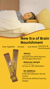 Gran oferta de calidad alimentaria, promoción de la <span class=keywords><strong>salud</strong></span> del cerebro, péptido de nuez, péptido de colágeno añadido, Constitución débil, fortalecimiento para el cuidado del cuerpo - Product Image 3