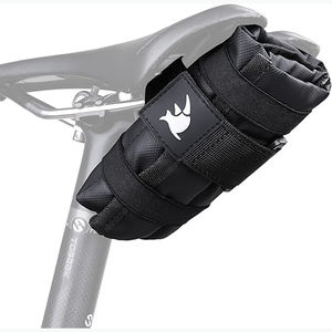 Bolsa de almacenamiento de bicicleta de propósito especial de muestra gratis con bolsa de marco de sillín triangular para deportes de ciclismo - Product Image 6