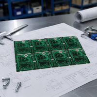 Feinuo PCB en cuivre personnalisé simple face 94HB 1,6 mm 25 µm finition de surface OSP pour prototypage, alarmes, jouets électroniques, télécommandes 0,2 mm